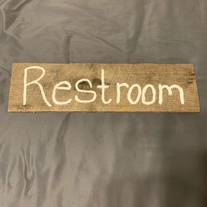 Wooden Sign